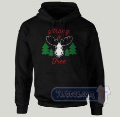 Strong And Free Canada Graphic Hoodie