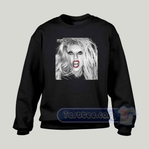 Lady Gaga Born This Way Graphic Sweatshirt