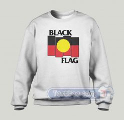 Black Flag Aboriginal X Flag Graphic Sweatshirt