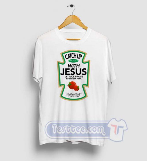 Catch Up With Jesus Christmas Graphic Tees