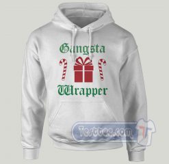 Gangsta Wrapper Christmas Graphic Hoodie