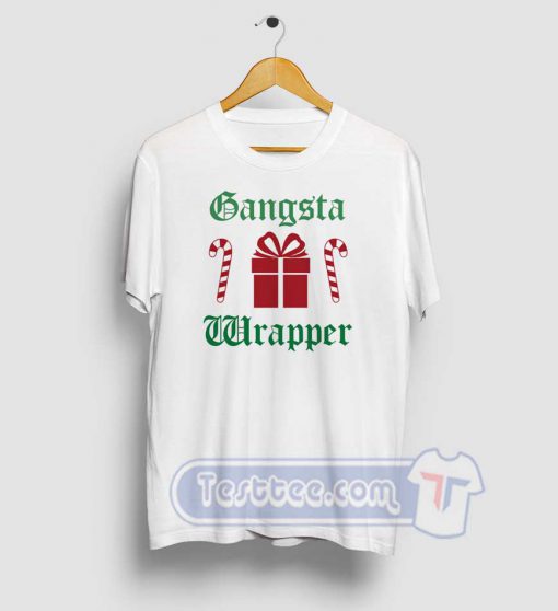 Gangsta Wrapper Christmas Graphic Tees