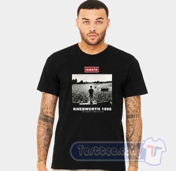 Oasis Knebworth Park 1996 Graphic Tees | Oasis Shirt | Testtee.com