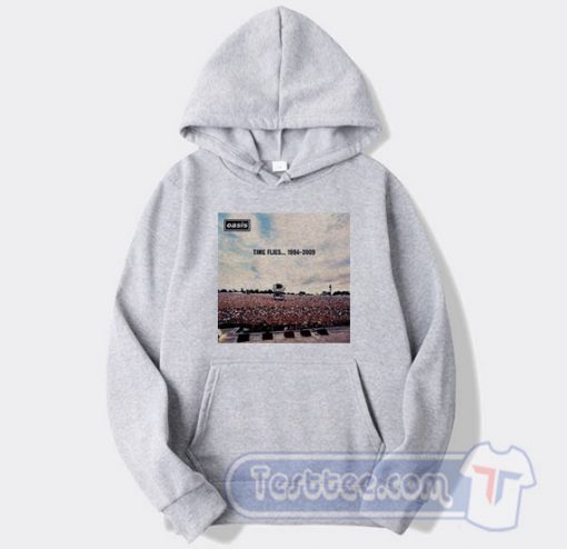 Oasis Whats Time Flies 1994-2009 Graphic Hoodie
