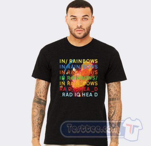 Radiohead In Rainbows Graphic Tees