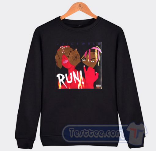 Run Juice Wrld Graphic Sweatshirt