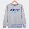 Cry Baby Graphic Sweatshirt