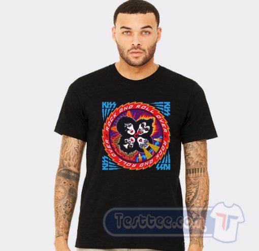 Kiss Rock And Roll Over Graphic Tees