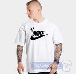Mickey Mouse Nike Parody Graphic Tees