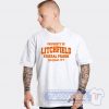 Property Of Federal Prison Graphic Tees
