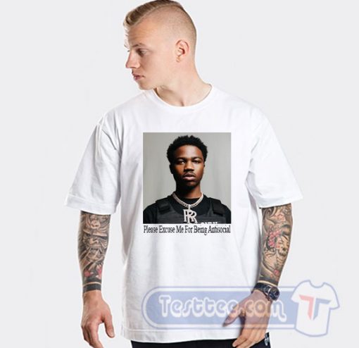 Roddy Ricch Face Graphic Tees