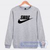 Swag Nike Parody Graphic Sweatshirt