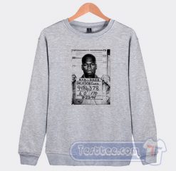Jackson Curtis 50 Cent Mugshot Graphic Sweatshirt