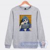 Kurt Cobain Mugshot Graphic Sweatshirt