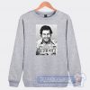 Pablo Escobar Mugshot Graphic Sweatshirt