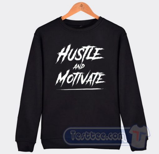 RIP Nipsey Hussle Hustle And Motivate Graphic Sweatshirt
