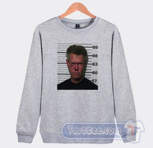 Randy Travis Mugshot Graphic Sweatshirt