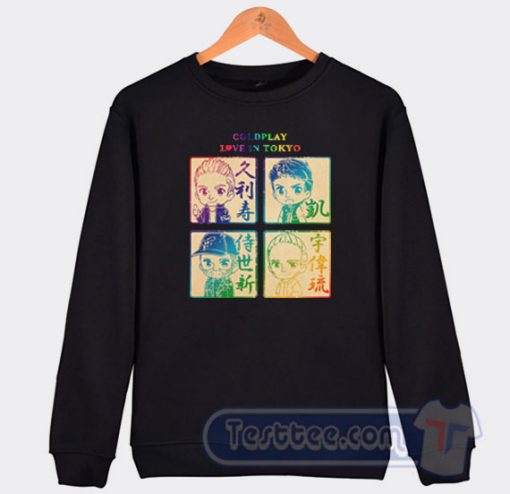 Coldplay Love In Tokyo Graphic Sweatshirt