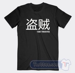 100 Thieves Merch Japanese Graphic Tees