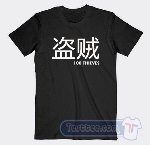 100 Thieves Merch Japanese Graphic Tees