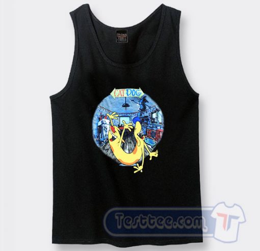 1999 CatDog Vintage Graphic Tank Top