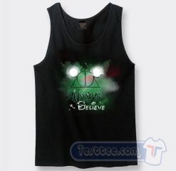 Always Believe Harry Potter Mickey Mouse Graphic Tank Top