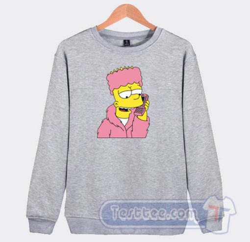 Bart Simpson Camron Mexico Graphic Sweatshirt