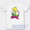 Bart Simpson Skateboard Graphic Tees