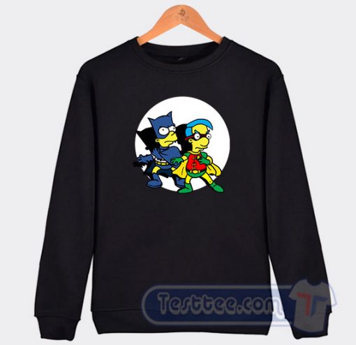 Bart Simpson And Robhouse Graphic Sweatshirt