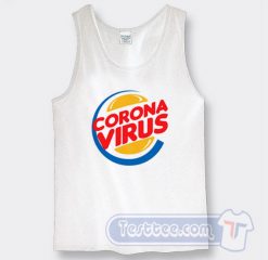 Burger King Corona Virus Graphic Tank Top