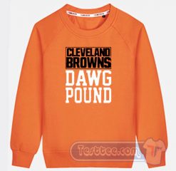 Cleveland Browns Dawg Pound Graphic Sweatshirt