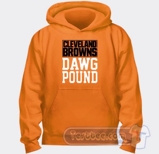 Cleveland Browns Dawg Pound Graphic Hoodie