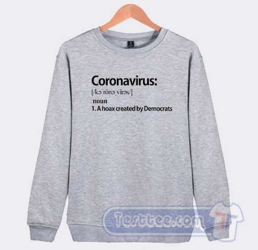Corona Virus Graphic Sweatshirt