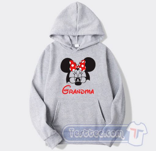Disney Grandma Minnie Mouse Graphic Hoodie