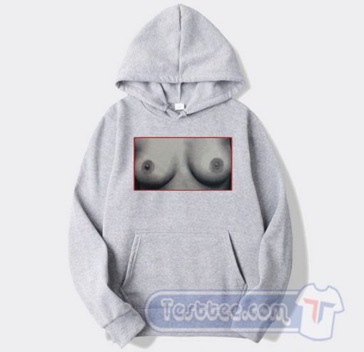 Funny Boobs Graphic Hoodie On Sale