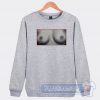 Funny Boobs Graphic Sweatshirt On Sale