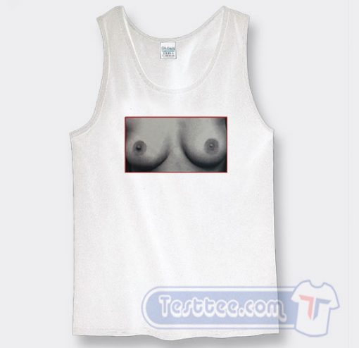 Funny Boobs Graphic Tank Top On Sale