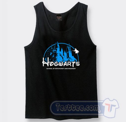Hogwarts School Disney Graphic Tank Top