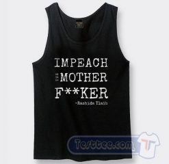 Impeach The Mother Fucker Rashida Tlaib Graphic Tank Top