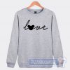 Love Mickey Mouse Graphic Sweatshirt