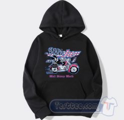 Mickey Mouse Motorcycle Graphic Hoodie