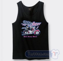 Mickey Mouse Motorcycle Graphic Tank Top