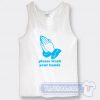 Please Wash Your Hands Graphic Tank Top