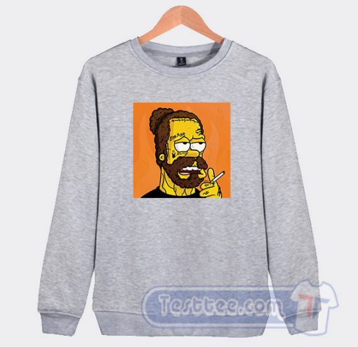 Post Malone Simpson Graphic Sweatshirt