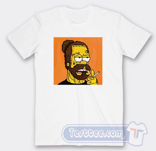 Post Malone Simpson Graphic Tees