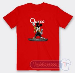 Queen Freddie Mercury Mickey Mouse Graphic Tees