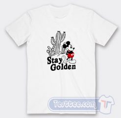 Stay Golden Mickey Mouse Graphic Tees