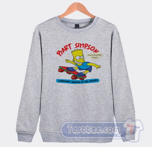 Vintage 1990 Bart Simpson Graphic Sweatshirt