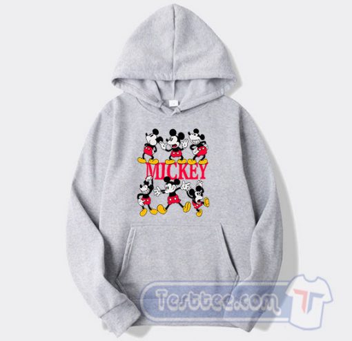 Vintage Mickey Mouse Pose Graphic Hoodie