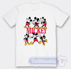 Vintage Mickey Mouse Pose Graphic Tees